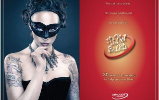 Campaign ad concept for Immucor